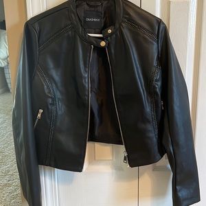 DIASHINY LEATHER JACKET